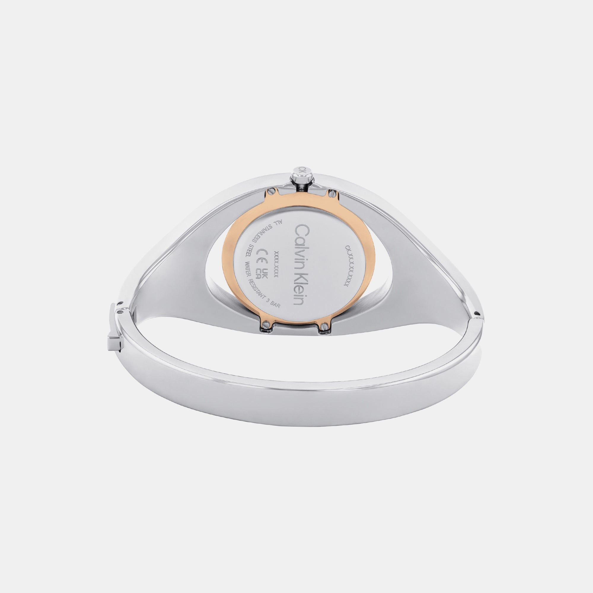 Calvin Klein Women Round Silver watch