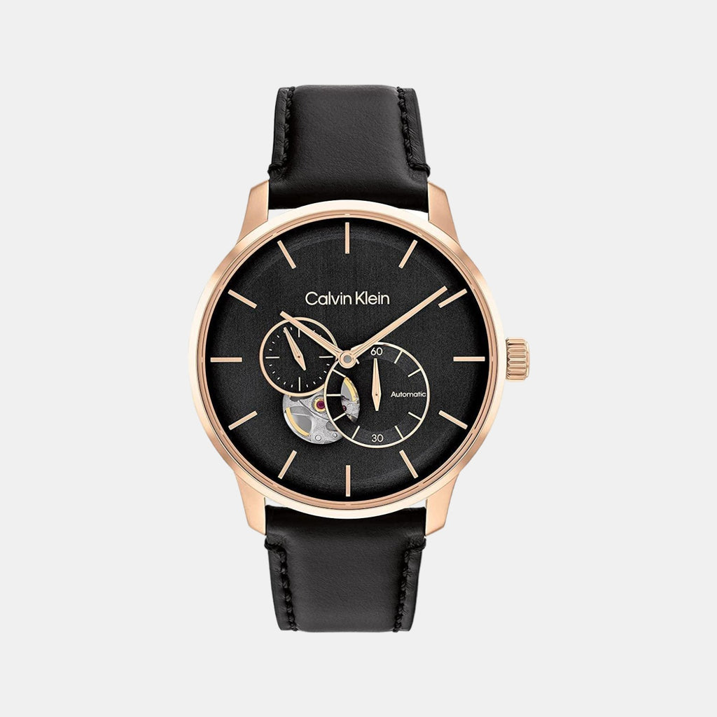 Calvin Klein Round Black Multi-Function watch