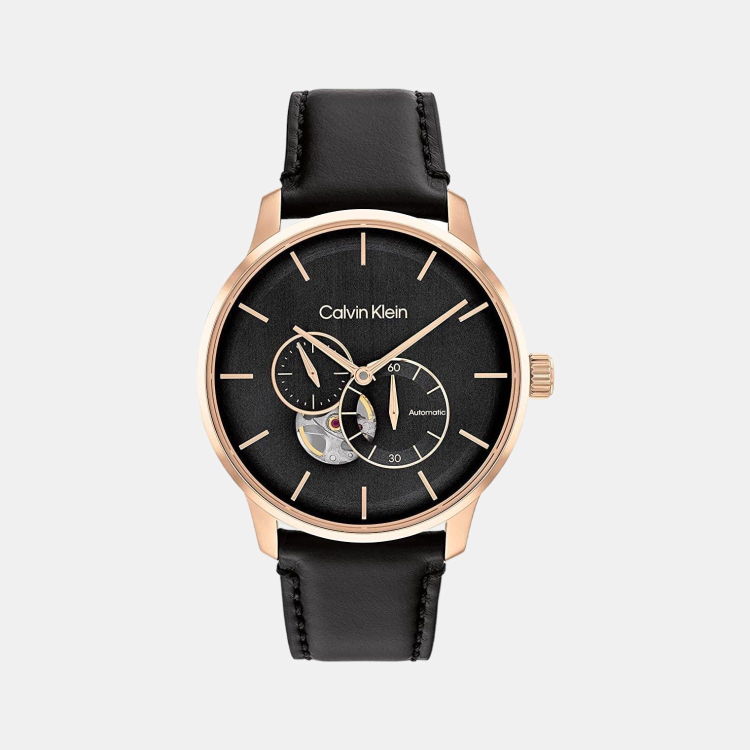 Calvin Klein Round Black Multi-Function watch