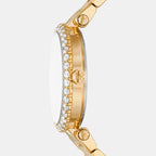 Parker Women Quartz White Dial Analog Stainless Steel Watch MK4693