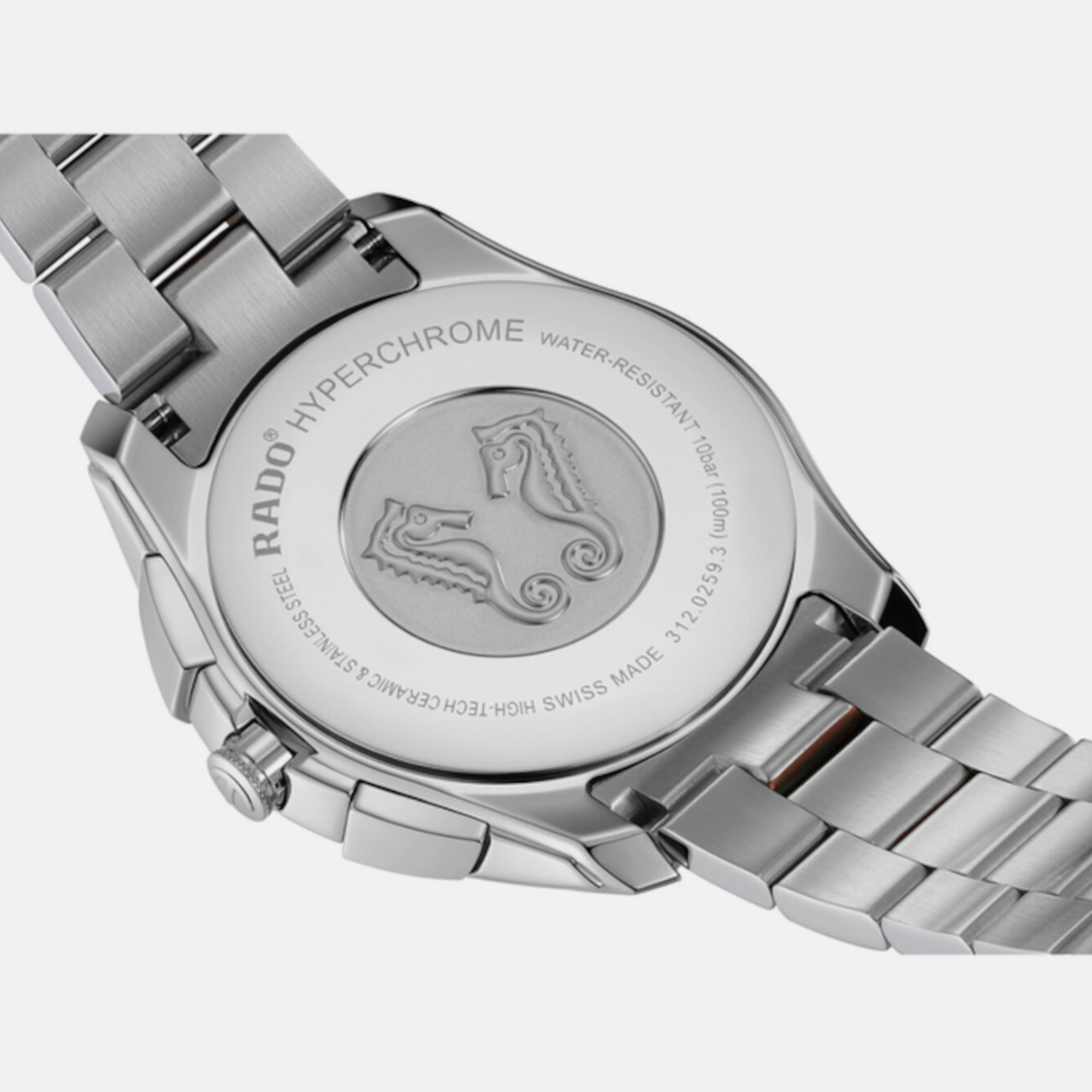 Rado Stainless Steel Black watch