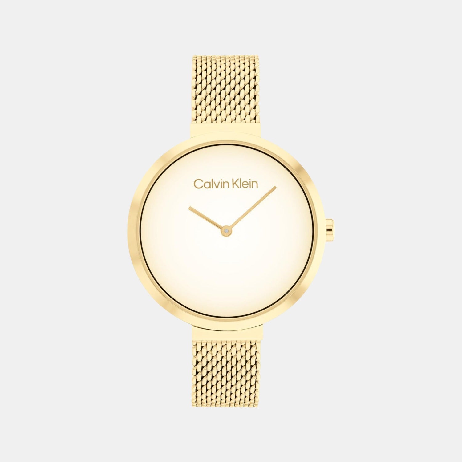 Calvin Klein Round Gold Analog watch