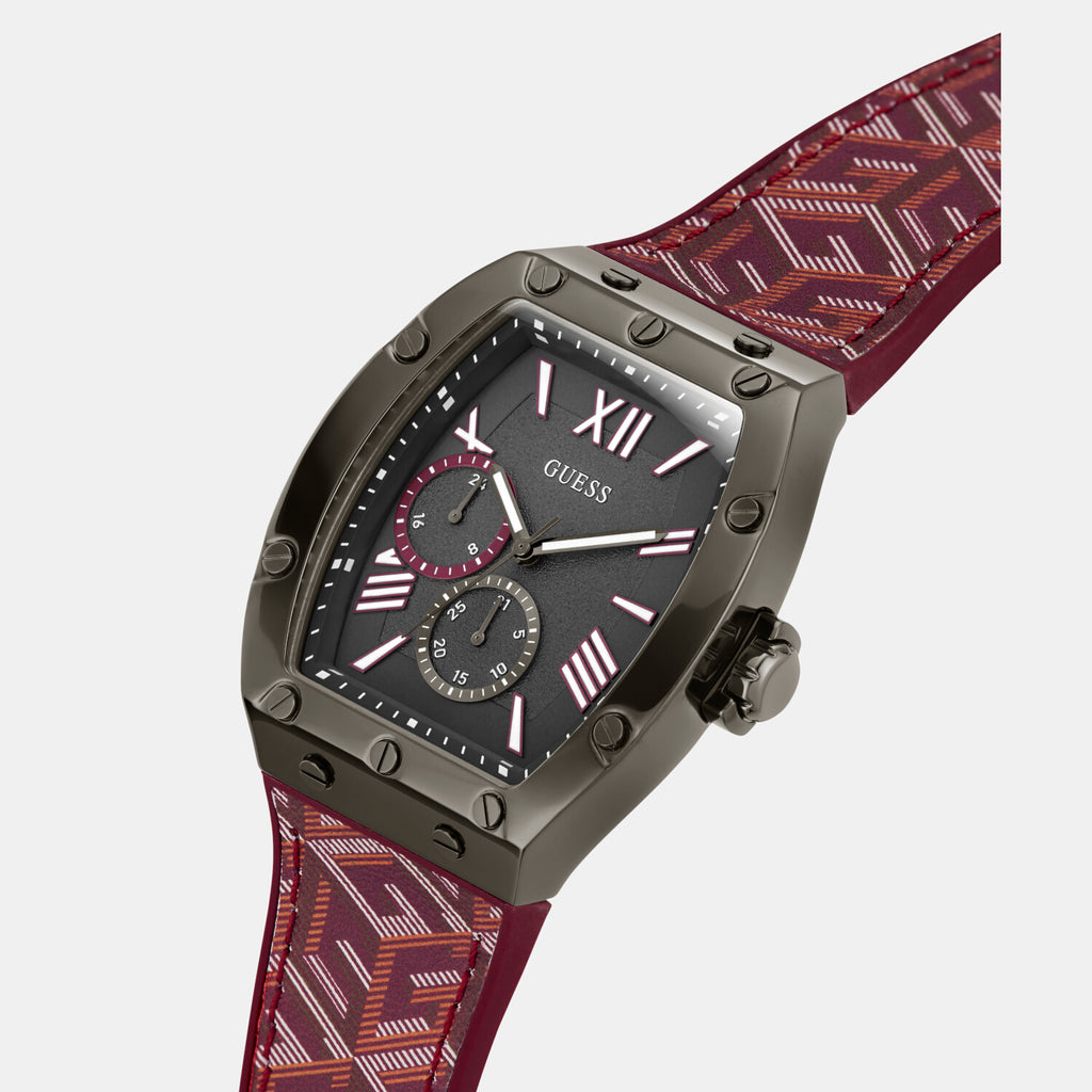 Guess Stainless Steel Rectangular watch