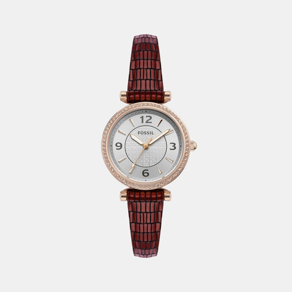Fossil Round Rose Gold Analog watch