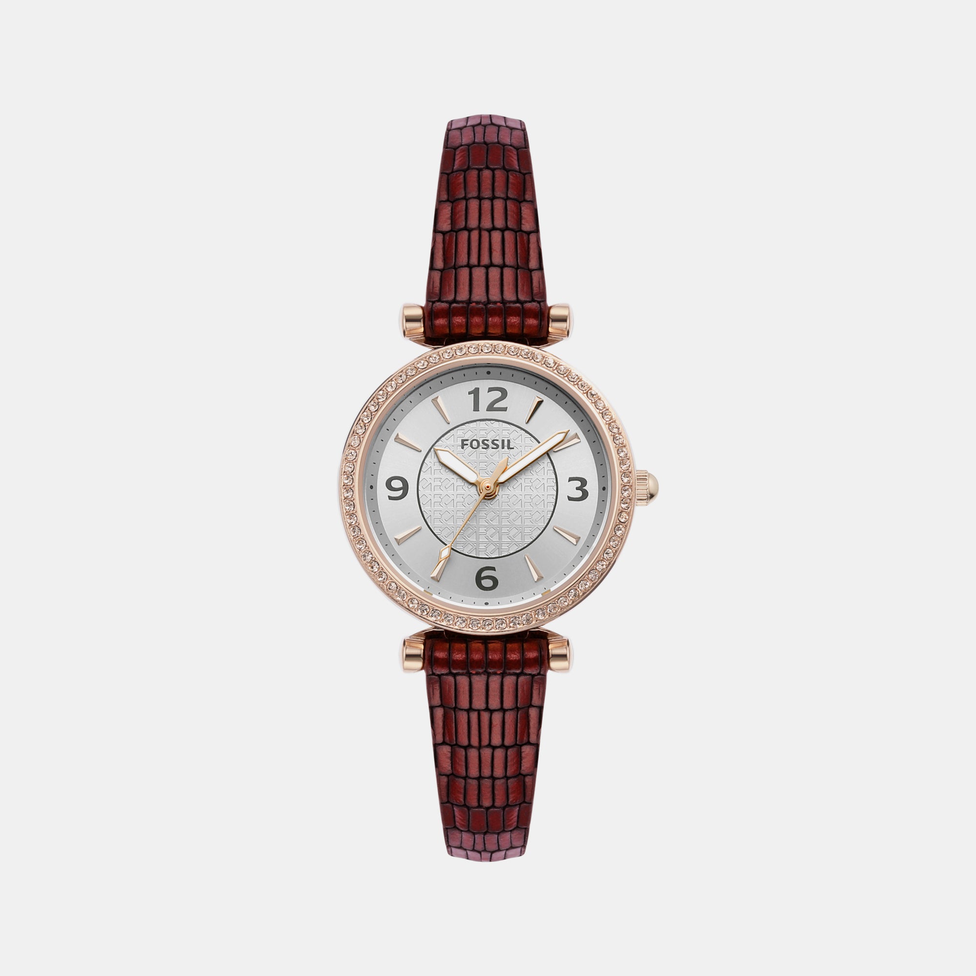 Fossil Round Rose Gold Analog watch