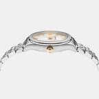 Women Quartz White Dial Analog Stainless Steel Watch VE2S00322