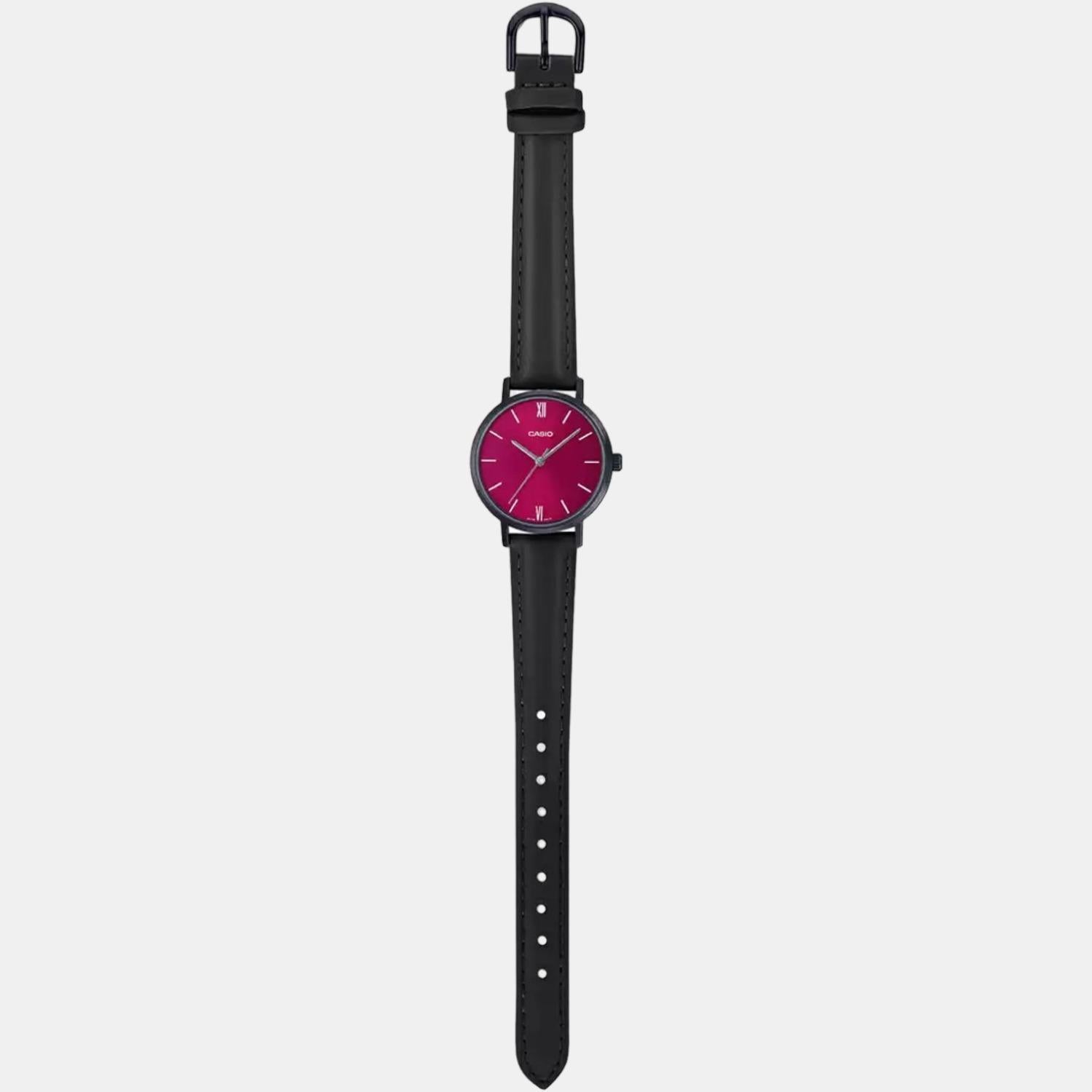 Casio Leather Pink watch
