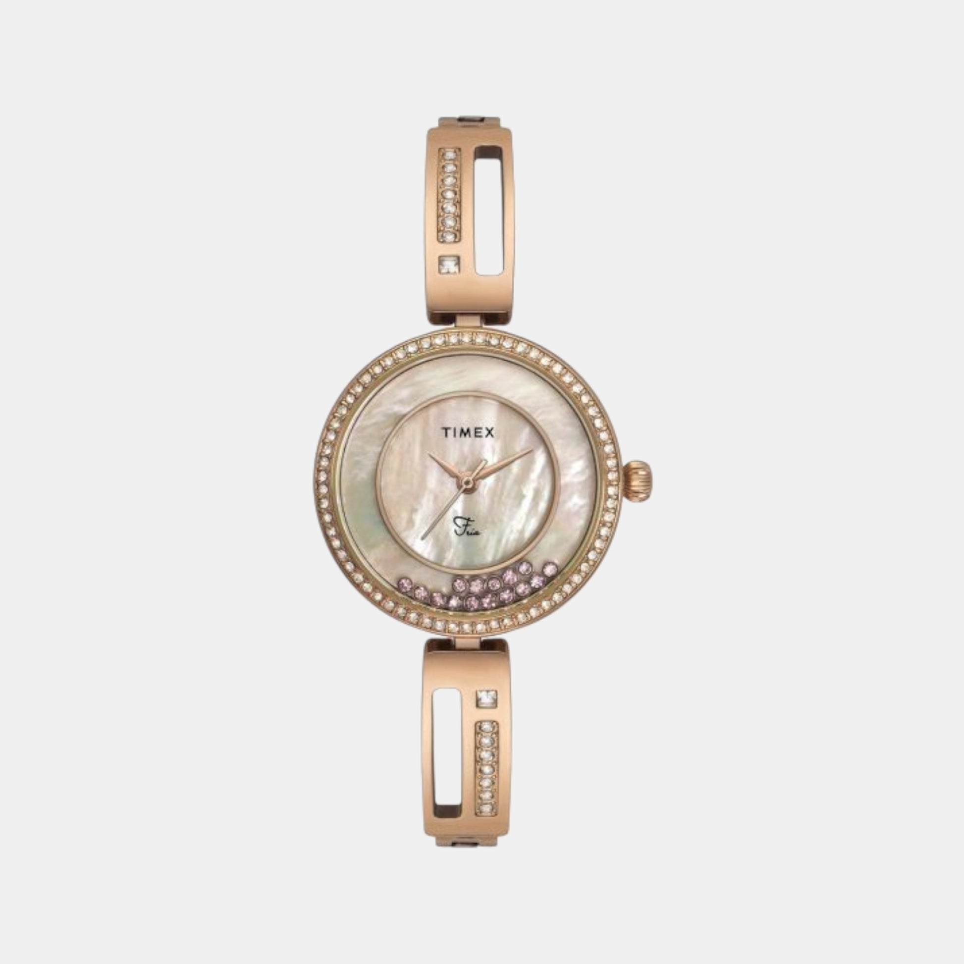 Female Analog Brass Watch TWEL16501