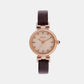 Seiko Round Rose Gold Analog watch