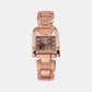 Fossil Square Brown Analog watch