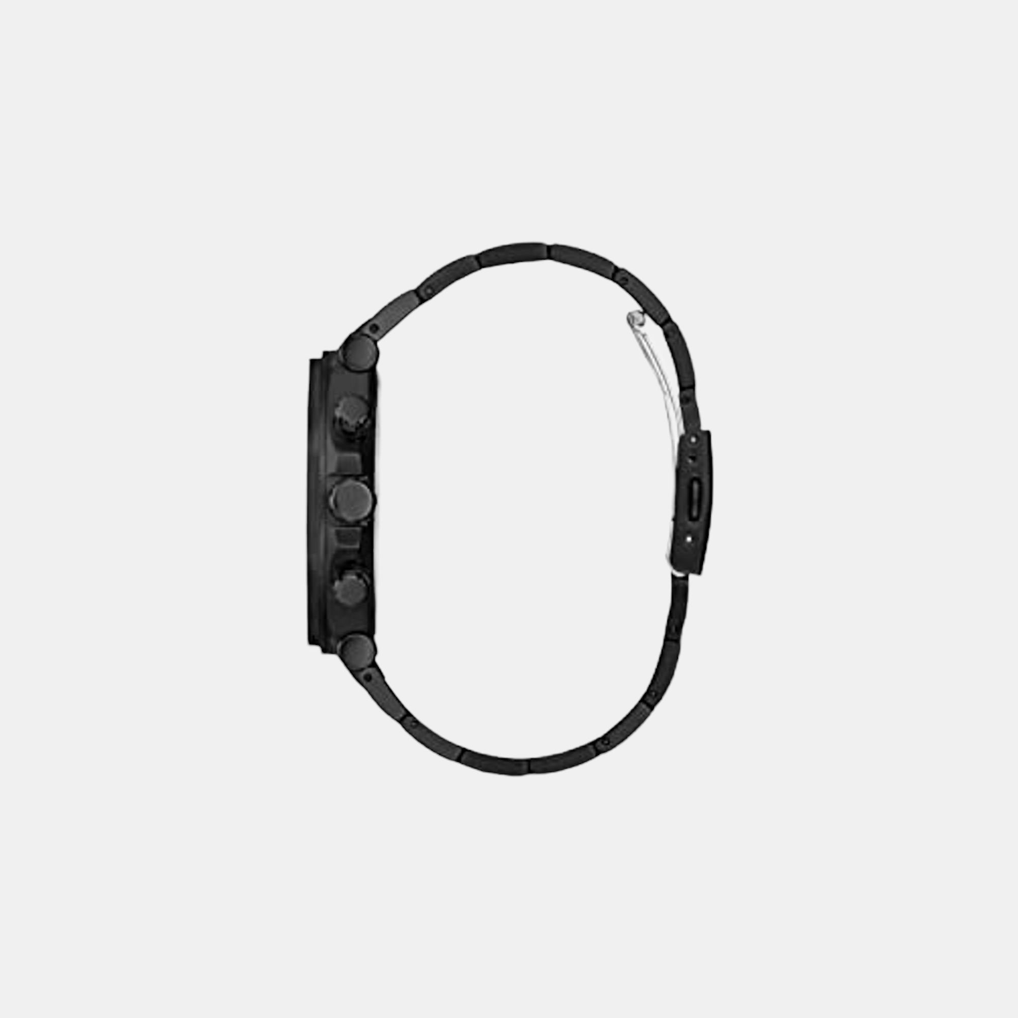 Edge Men Quartz Black Dial Chronograph Stainless Steel Watch GW0539G3