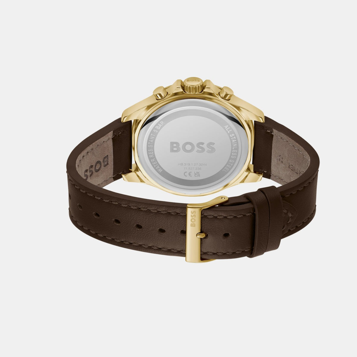 Boss Men Round Black watch