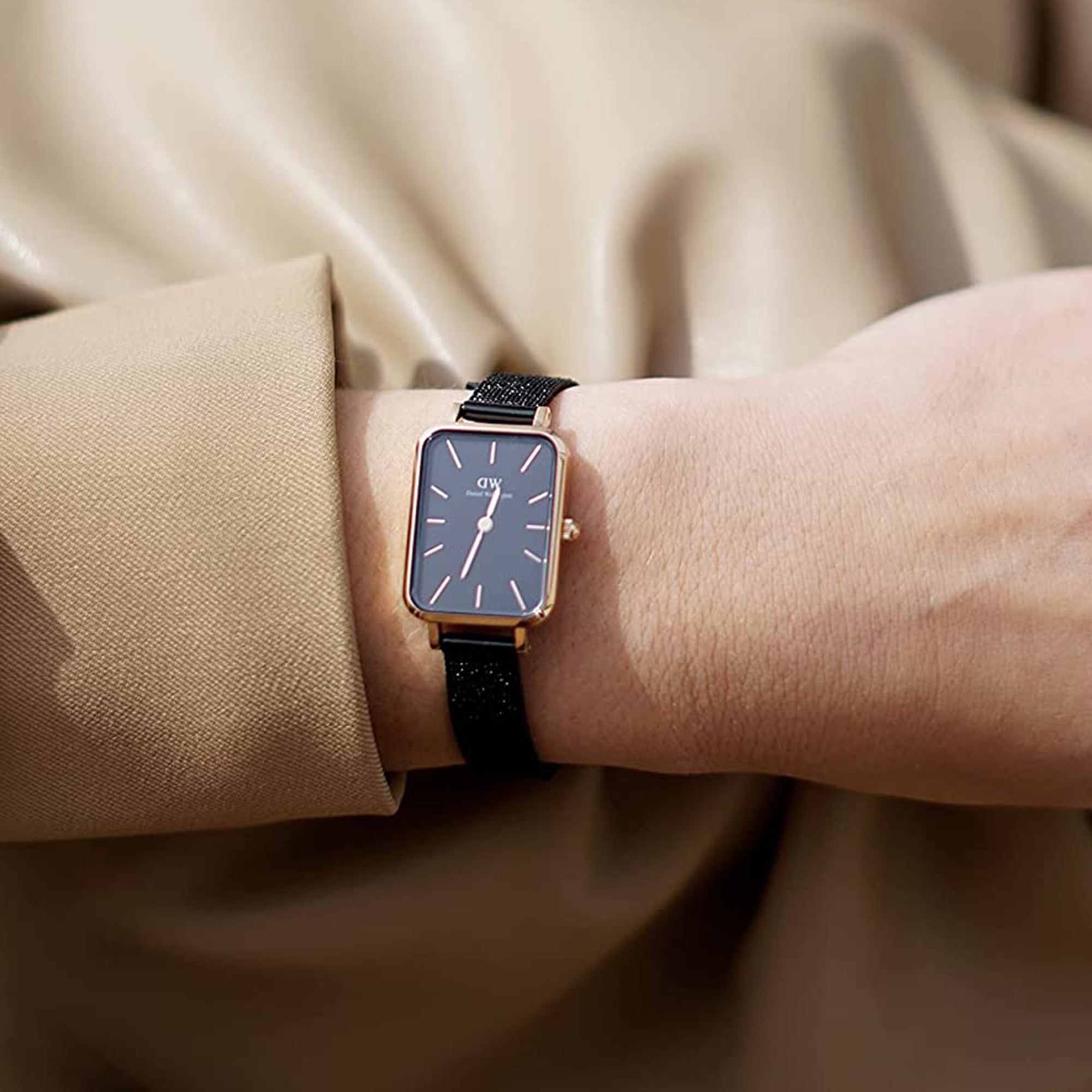 Daniel Wellington Women Square Black watch