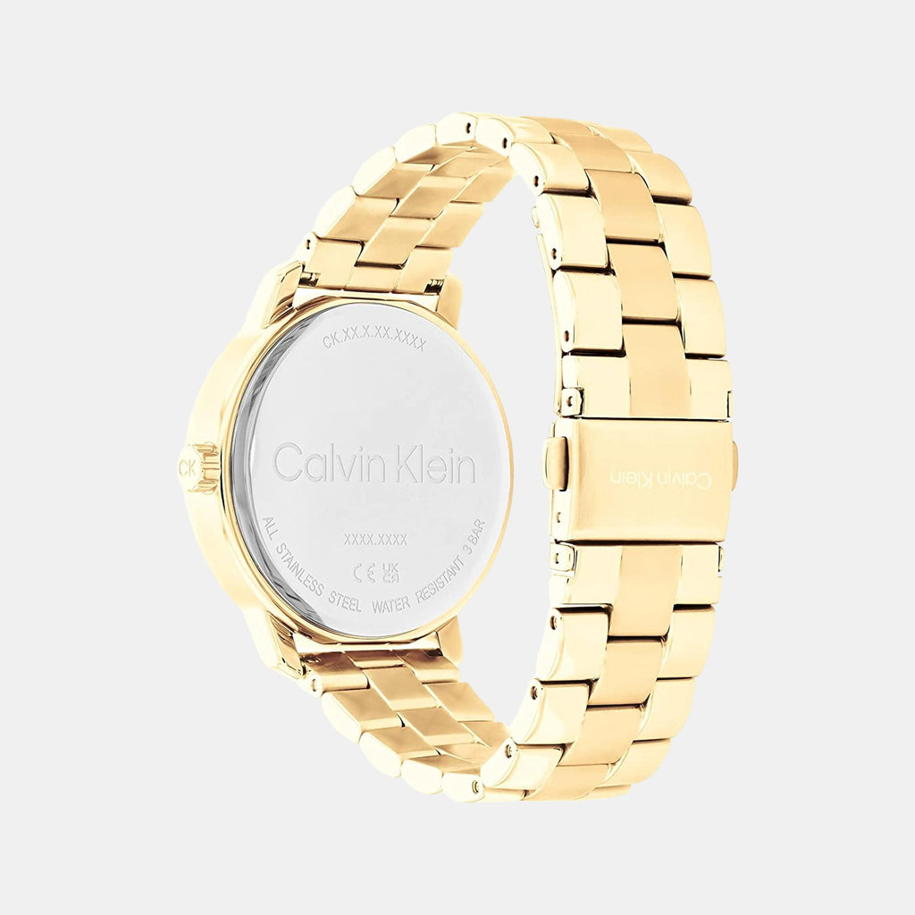 Minimalistic Women Quartz Black Dial Chronograph Stainless Steel Watch 25200177