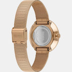 Boss Women Round Rose Gold watch
