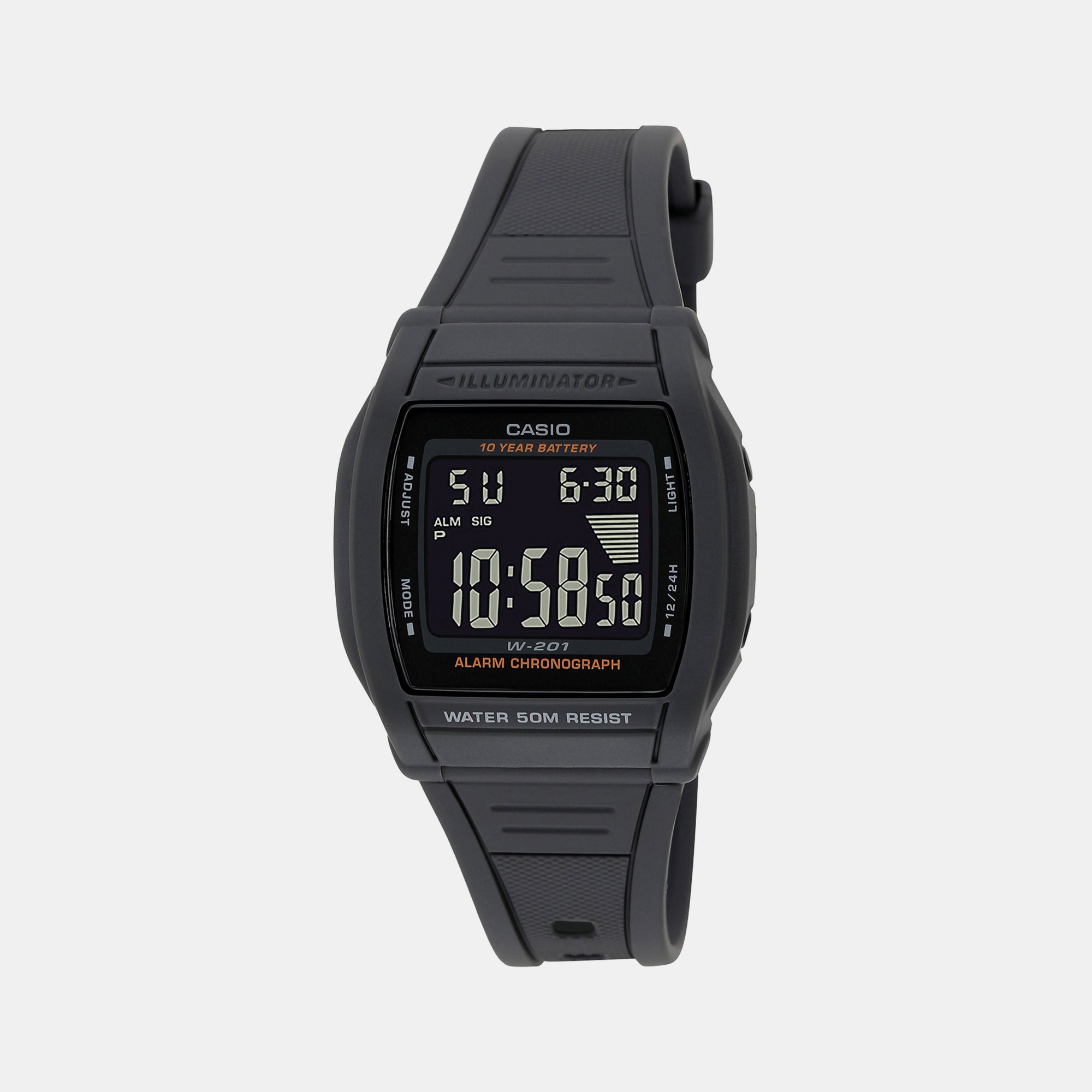 Casio Rectangular Black Digital watch