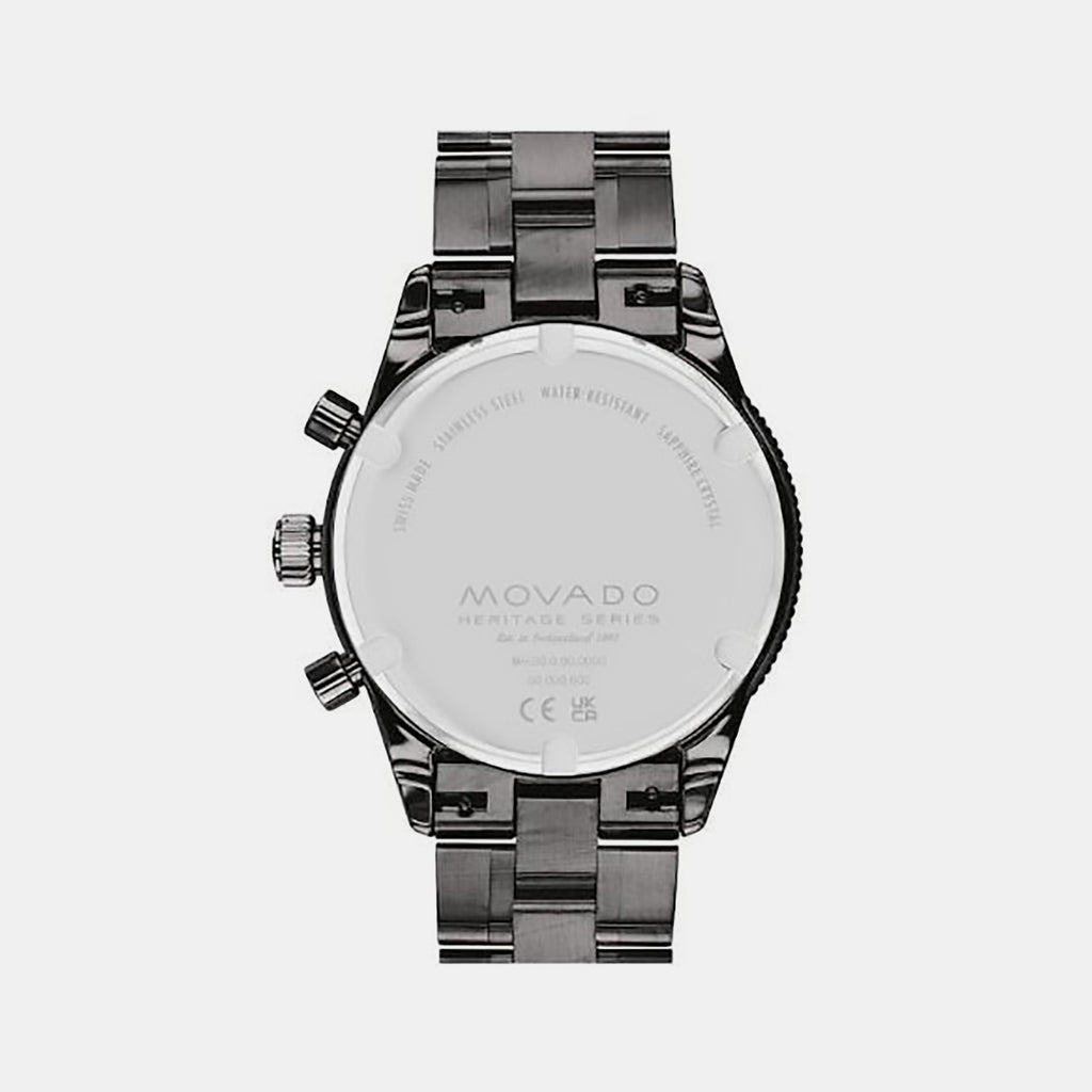 Movado Men Round Black watch