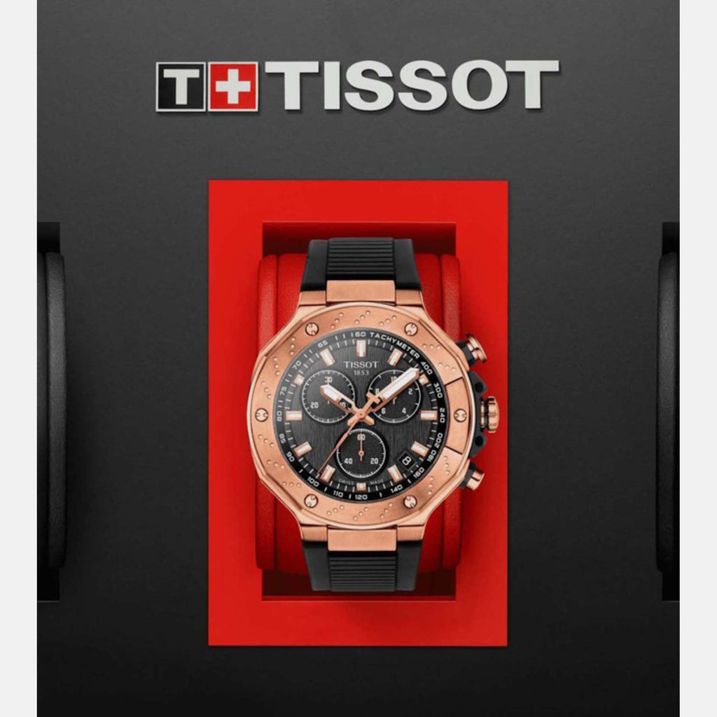 Tissot Silicone Black watch