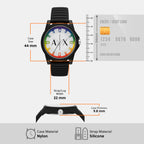 Armani Exchange Nylon Round watch