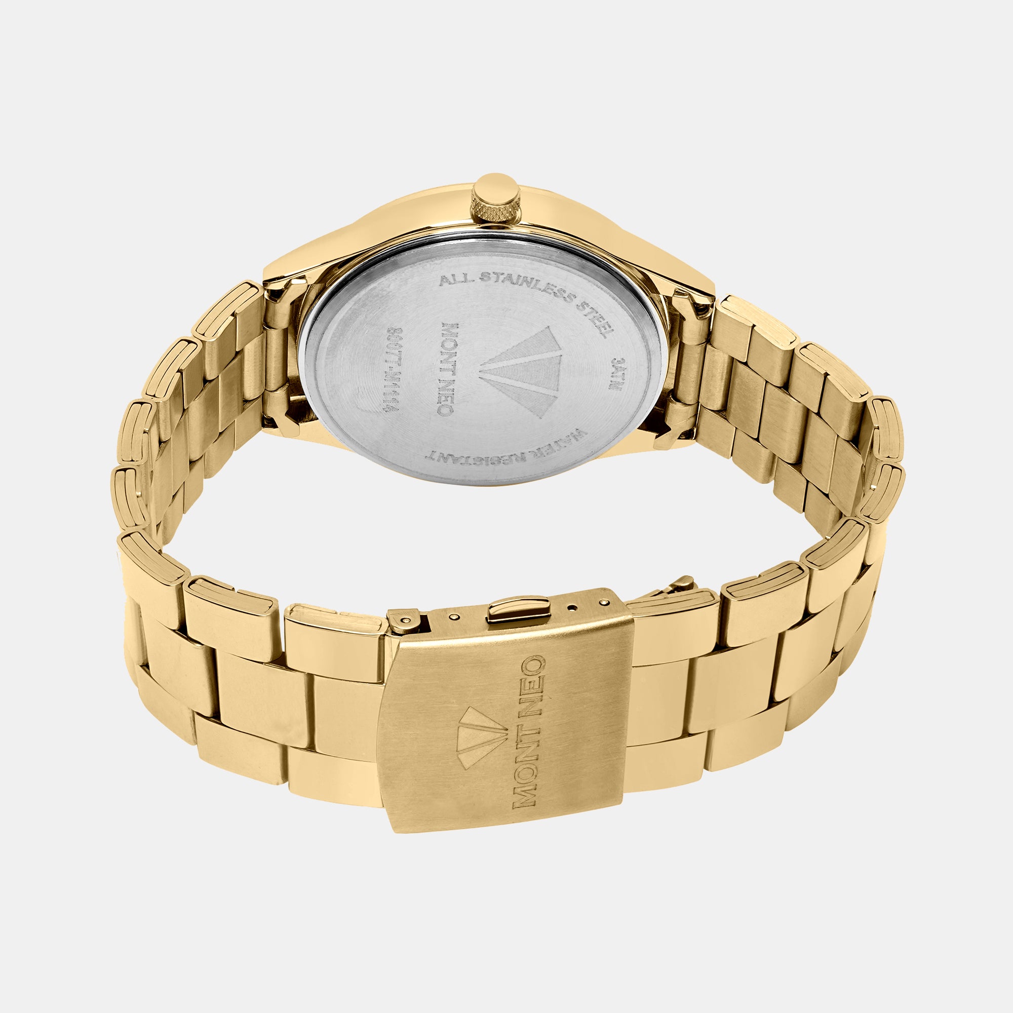 Mont Neo Stainless Steel Round watch