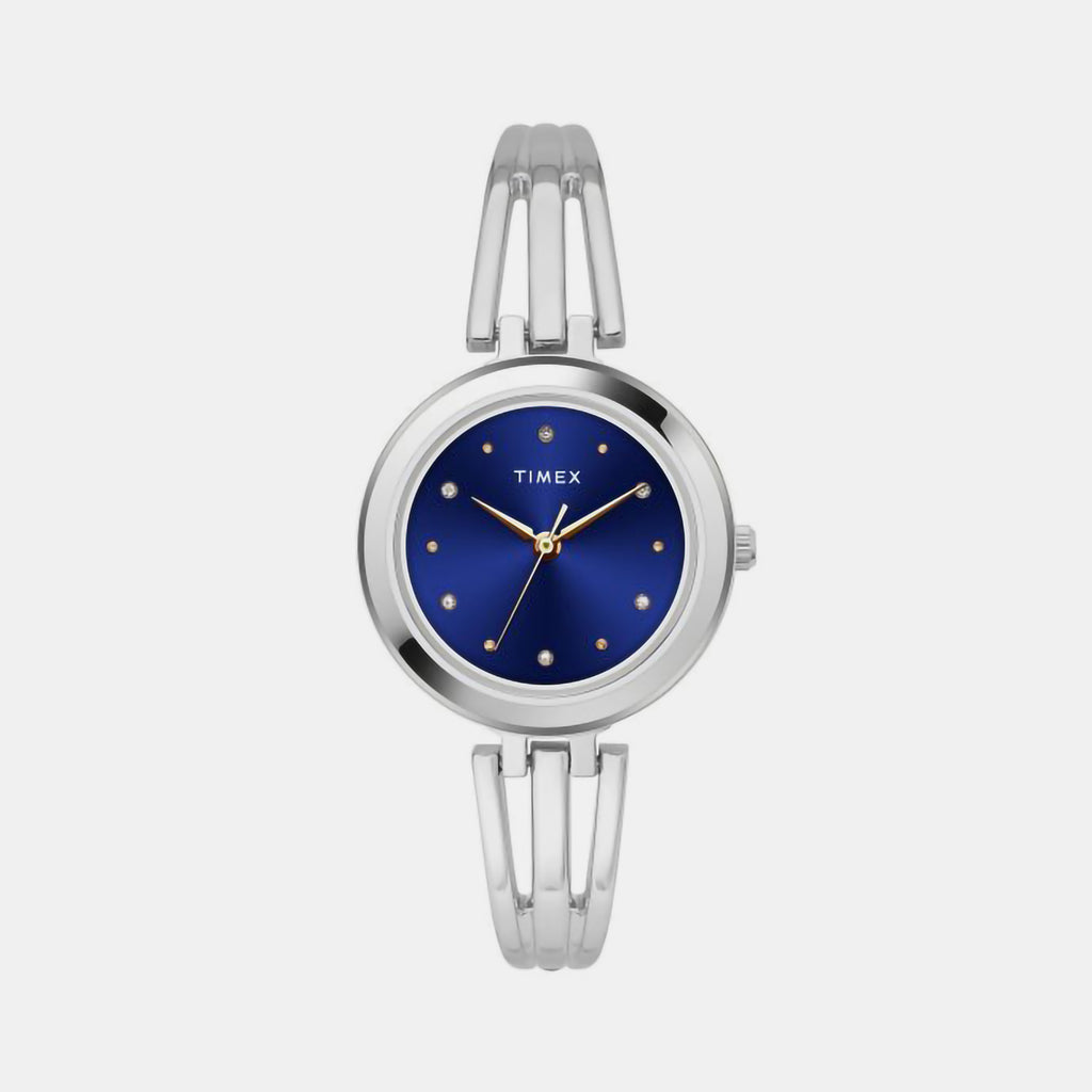 Timex Round Blue Analog watch