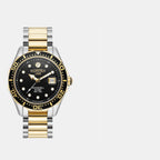 Rockshell Mark III Scuba Men Quartz Black Dial Analog Stainless Steel Watch 220858 47 85 50