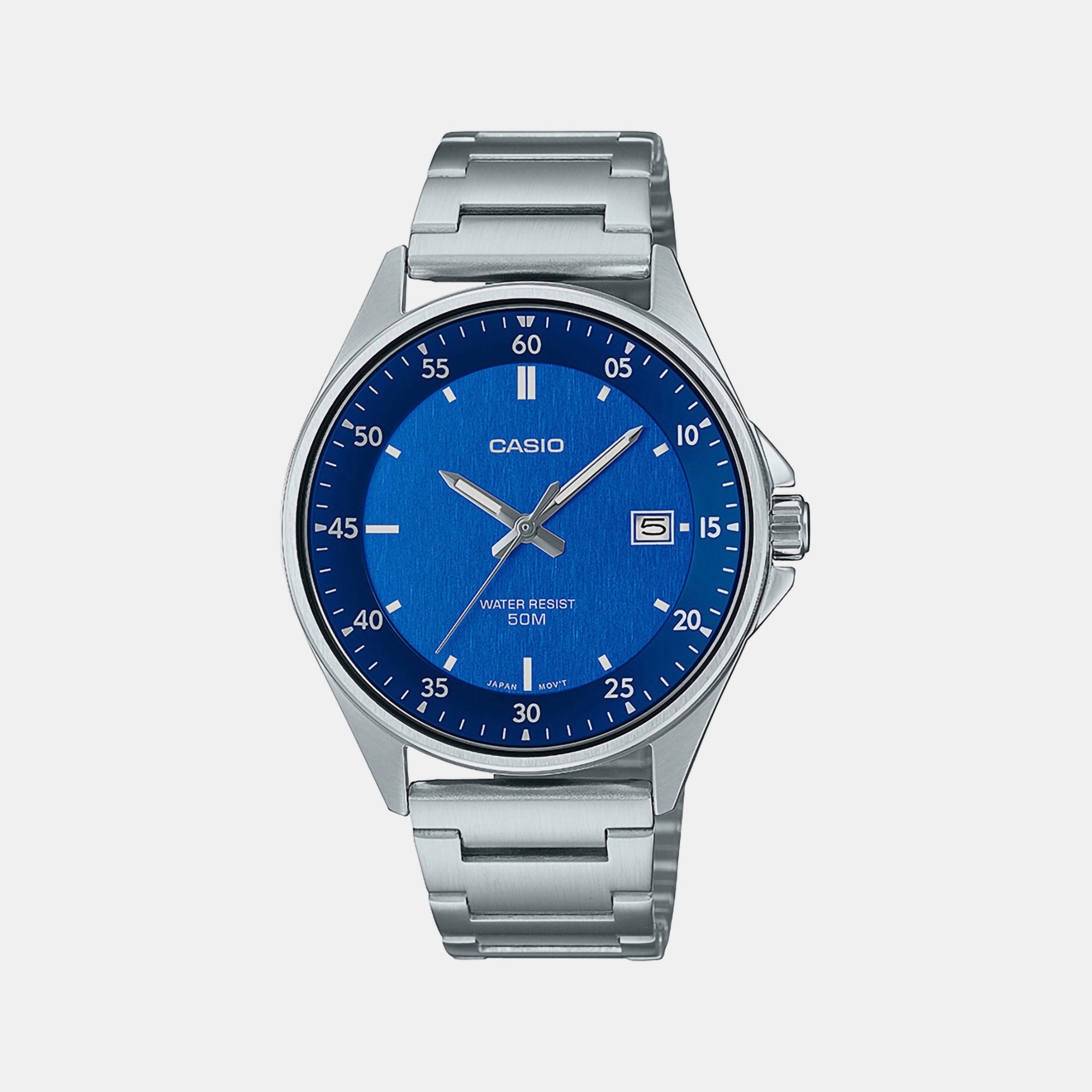 Casio Round Blue Analog watch