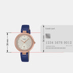 Casio 39 mm Blue Quartz watch