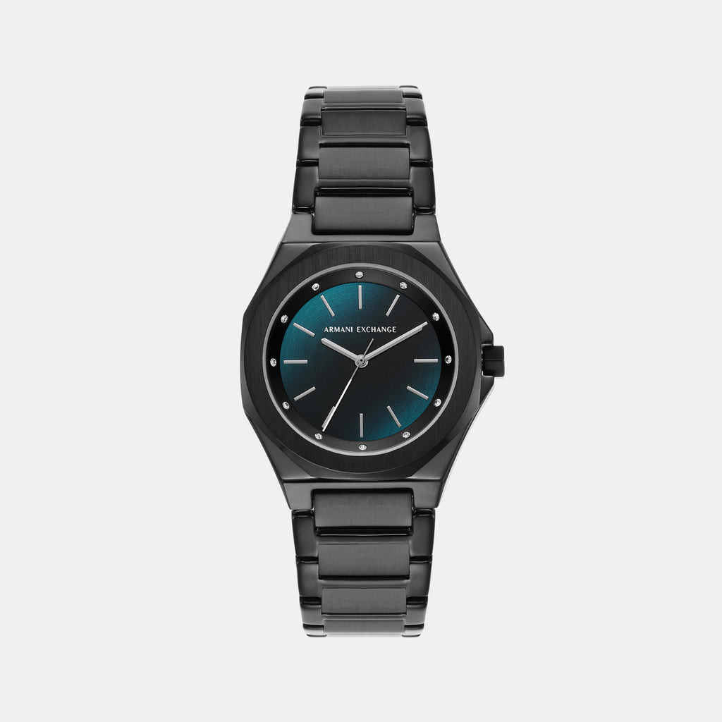 Armani Exchange Round Blue Analog watch