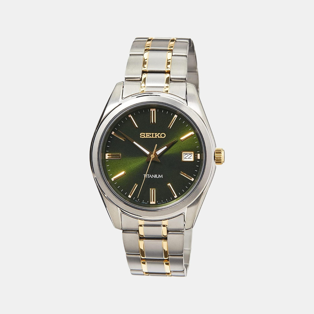 Seiko Round Green Analog watch