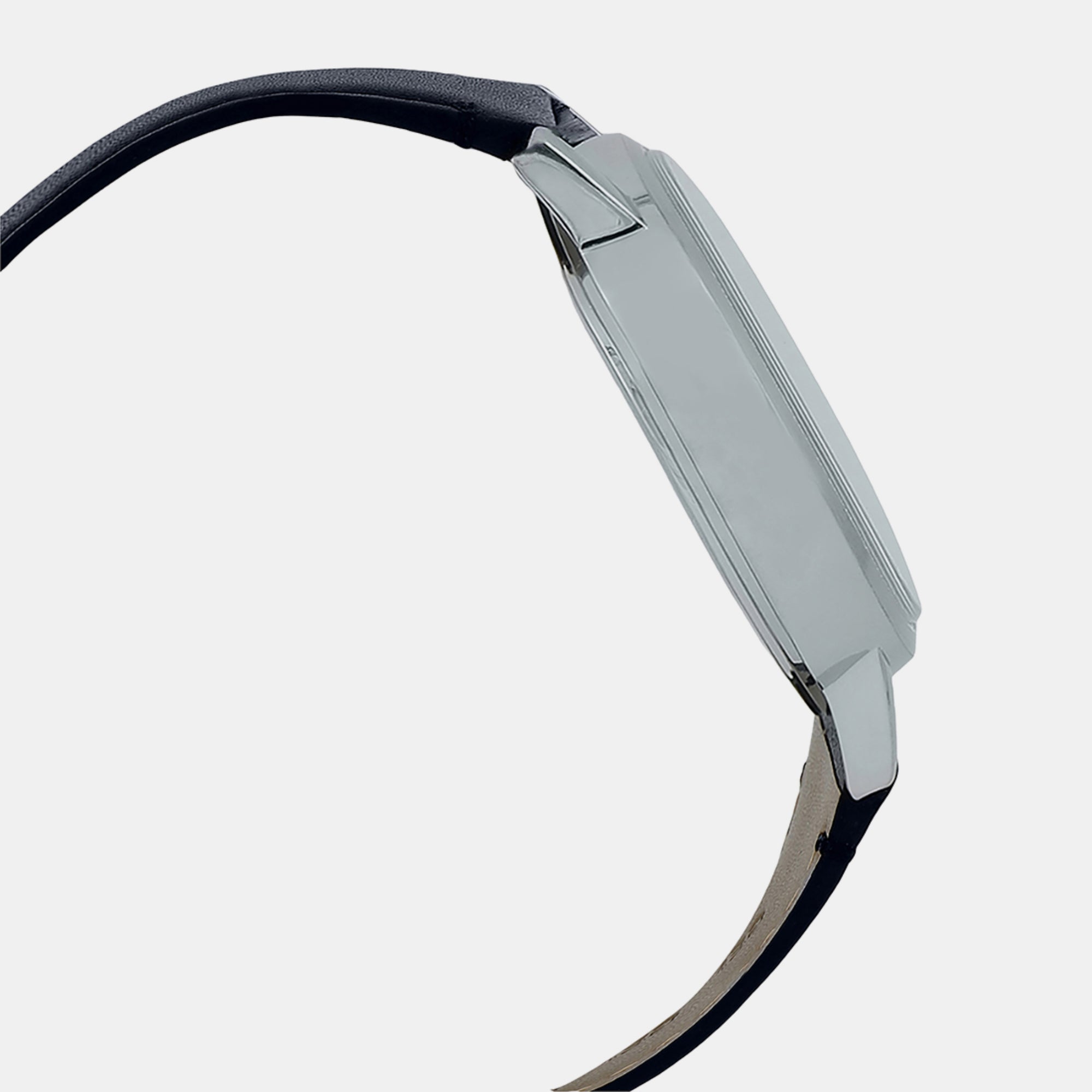 Casio Men Round Black watch