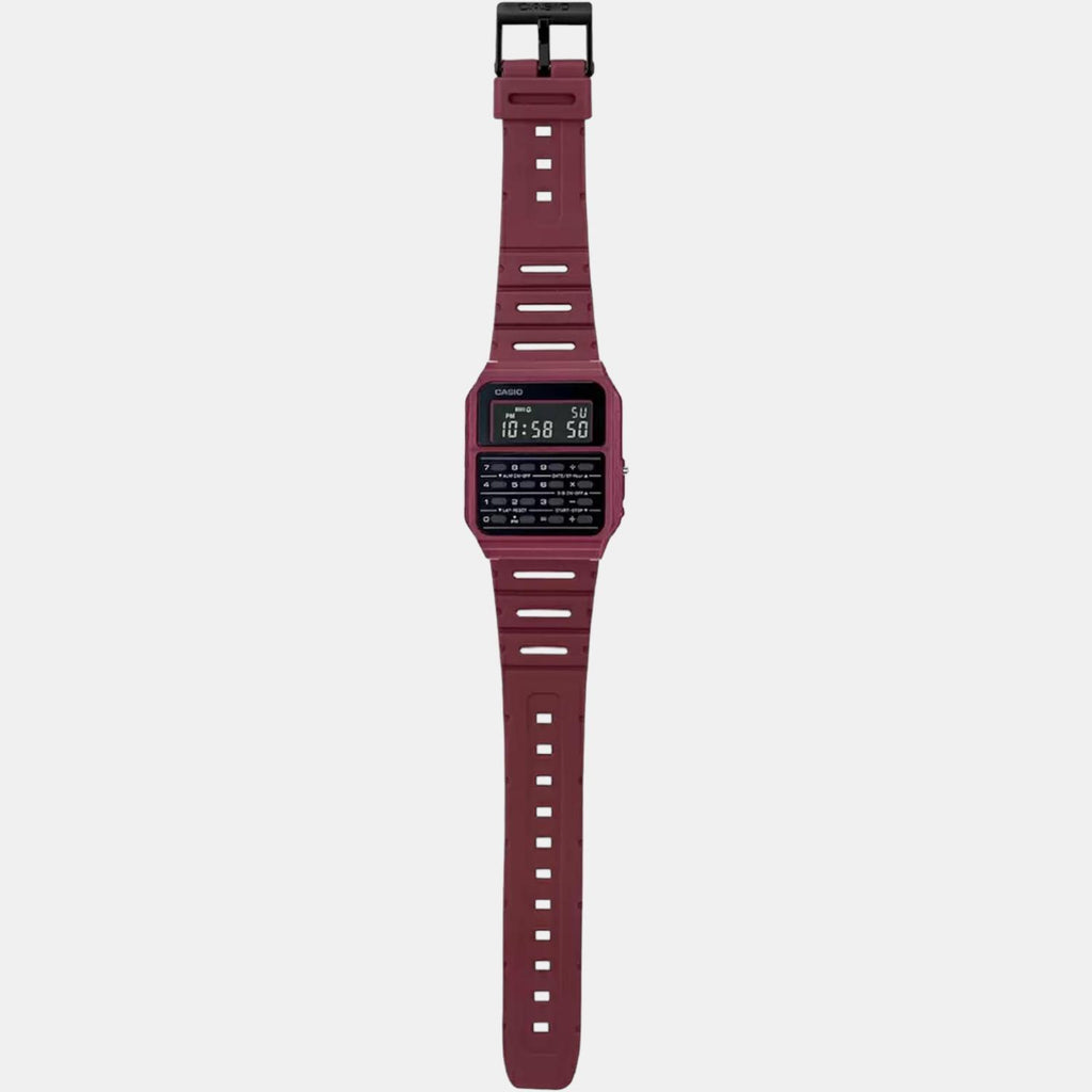 Casio Stainless Steel Red watch