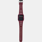 Casio Stainless Steel Red watch