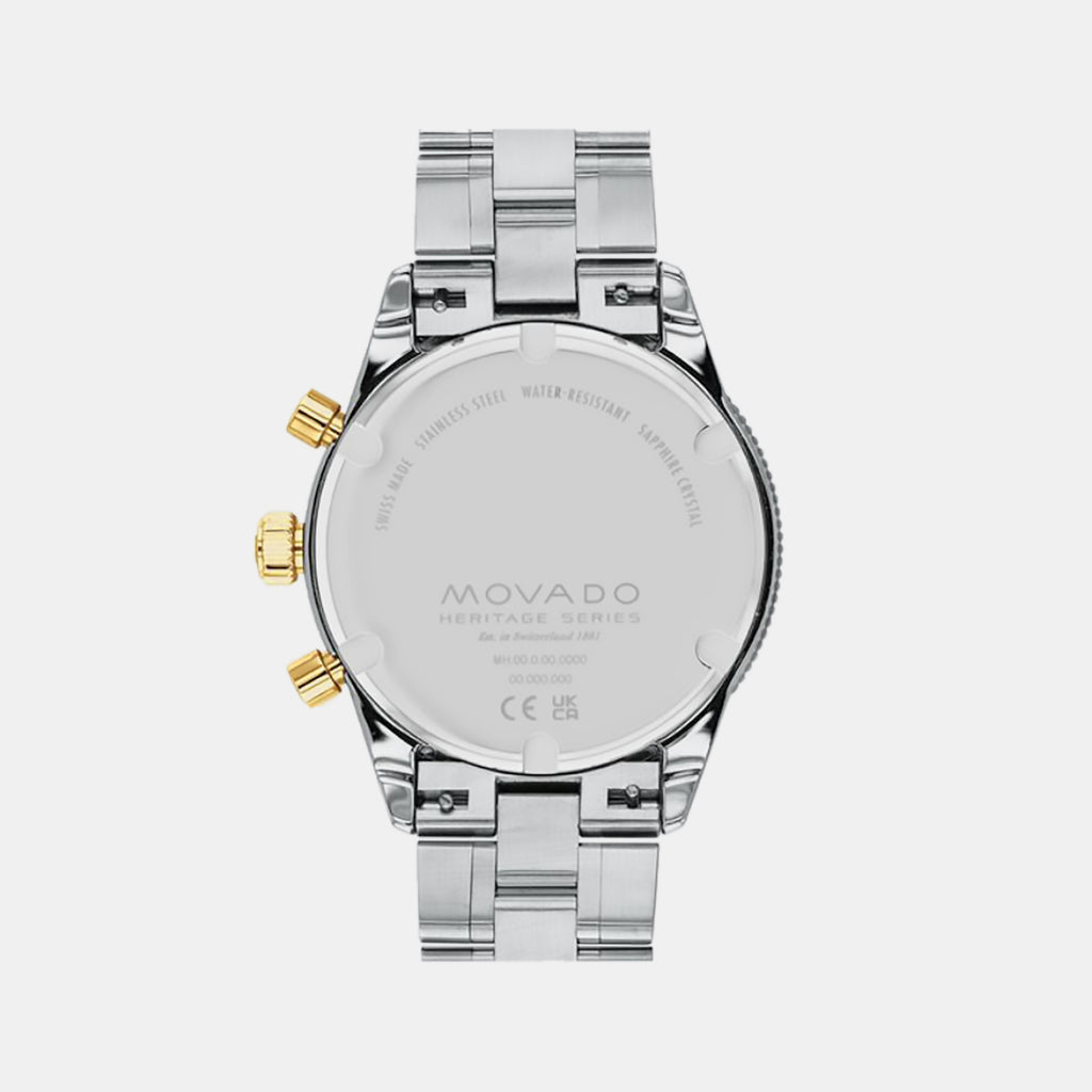 Movado Men Round Blue watch