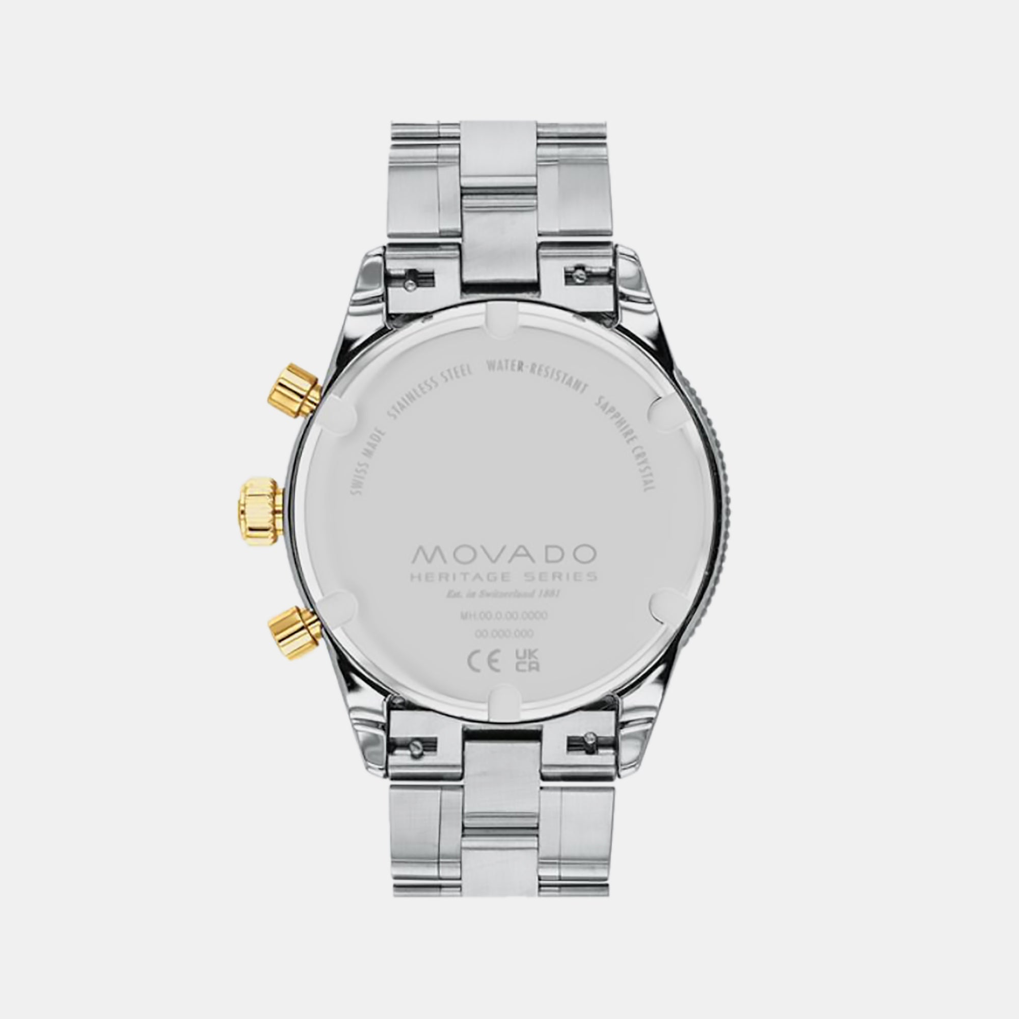 Movado Men Round Blue watch