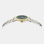 Greca Men Quartz Green Dial Analog Stainless Steel Watch VE6C00423