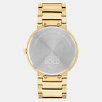Movado Men Round Gold watch