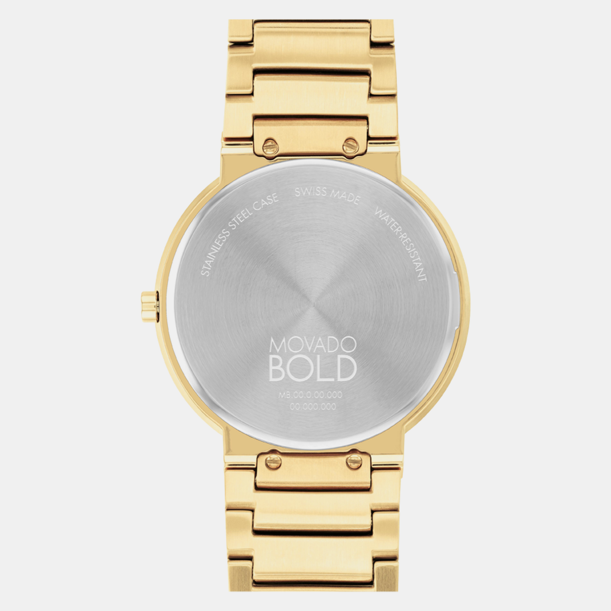 Movado Men Round Gold watch