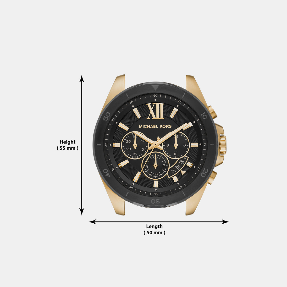 Michael Kors 45 mm Gold Quartz watch