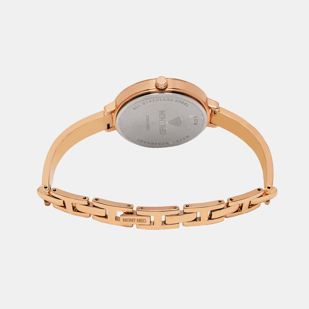 Mont Neo Stainless Steel Round watch