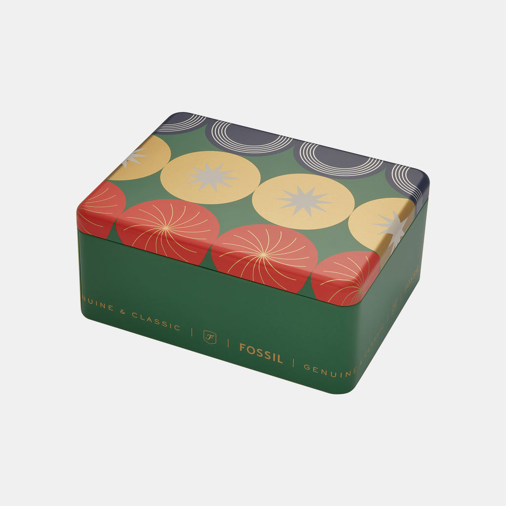 Carlie Women Quartz Silver Dial Analog Stainless Steel Watch ES5314SET