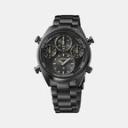 Seiko Round Black Analog watch