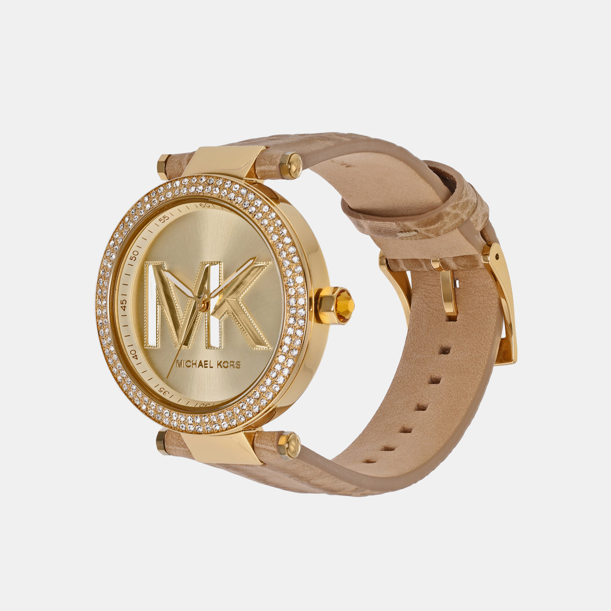 Michael Kors Women Round Gold watch