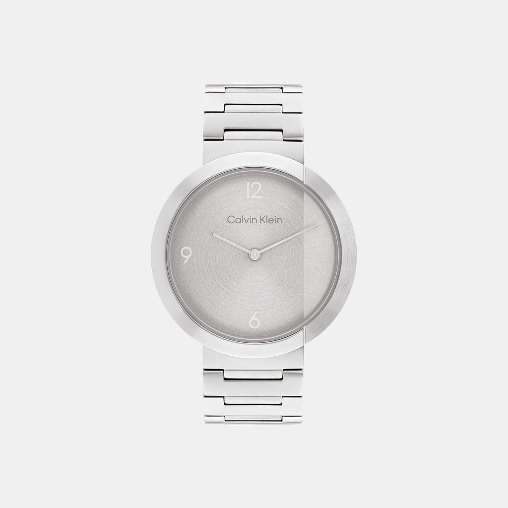 Calvin Klein Round Silver Analog watch