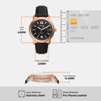 Fossil 43 mm Black Automatic watch