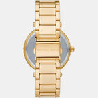 Parker Women Quartz White Dial Analog Stainless Steel Watch MK4693