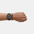 Armani Exchange Stainless Steel Round watch