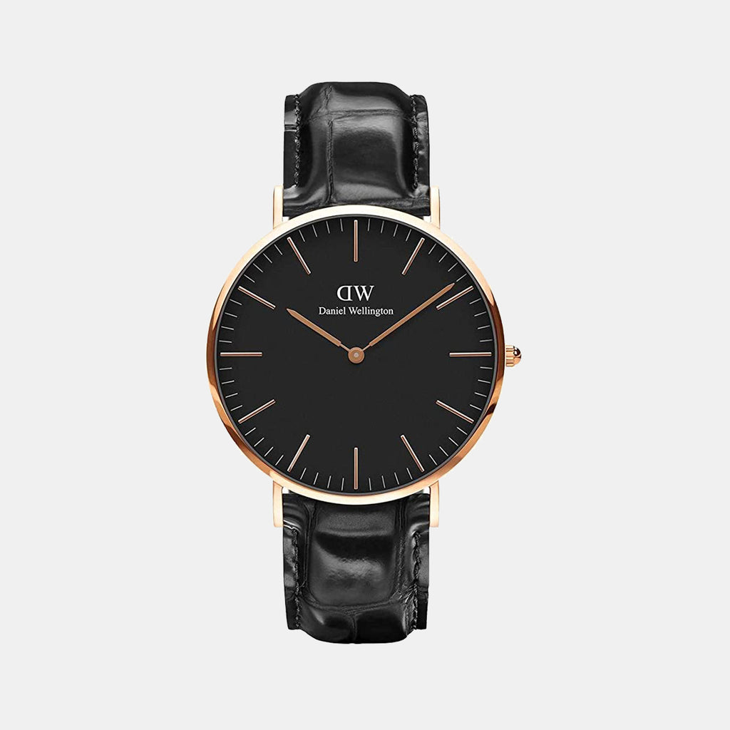 Daniel Wellington Round Black Analog watch