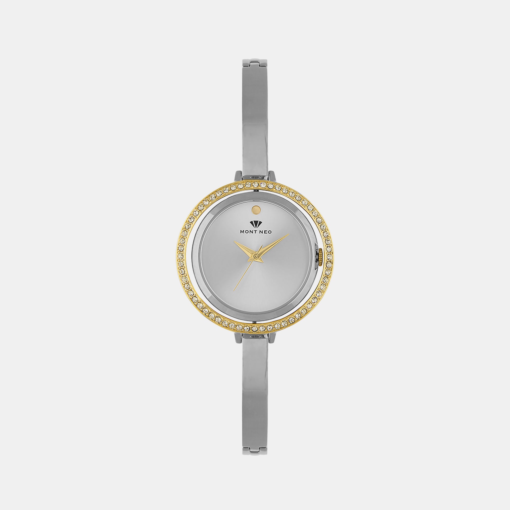 Mont Neo Round Silver Analog watch