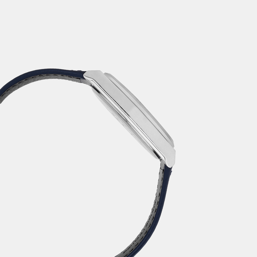 Casio Leather White watch